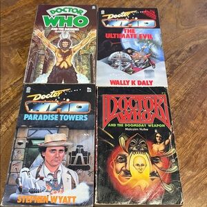 Doctor Who 4 books